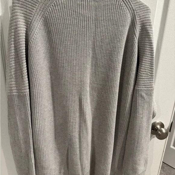 J. Crew Women's Oversized Cotton/Cashmere Cardigan - Picture 6 of 6